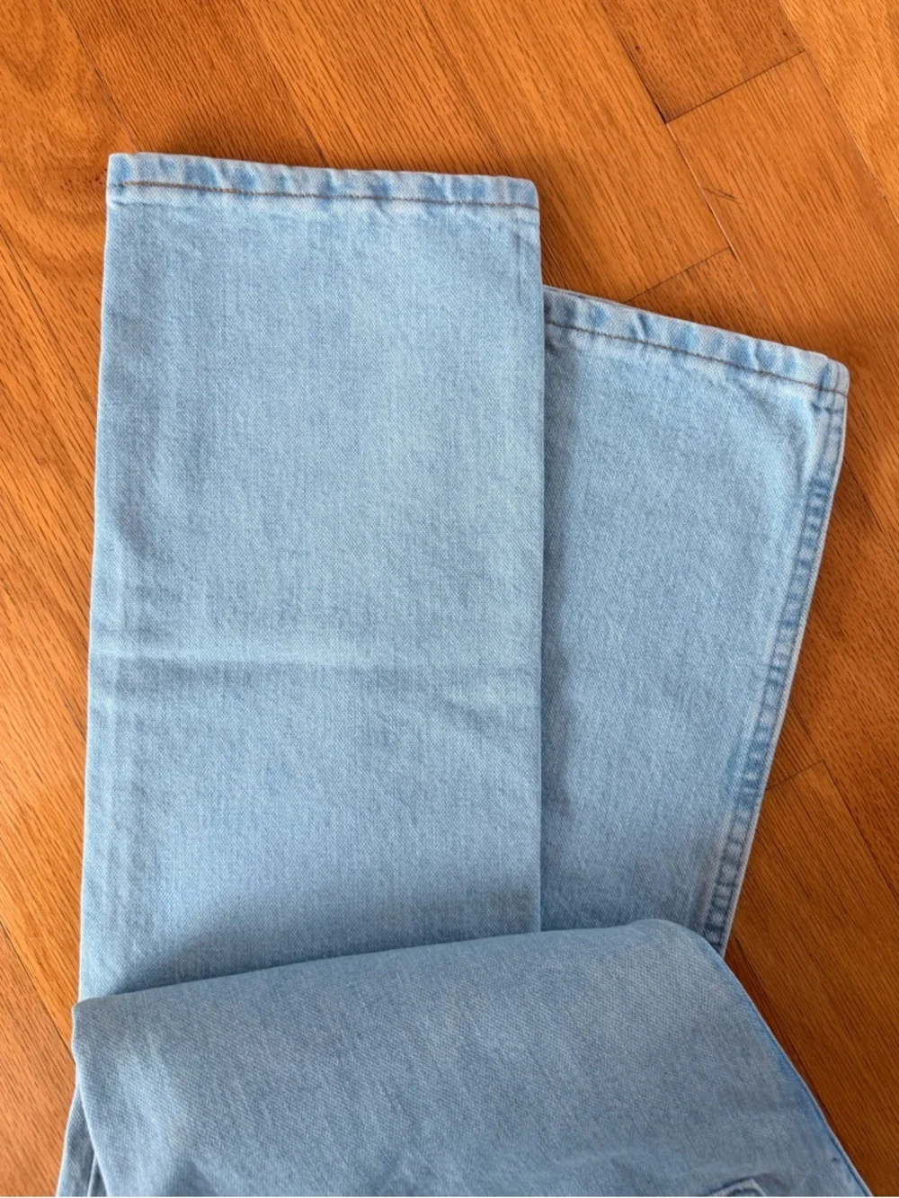Wrangler Light Blue Denim Jeans with Branded Tag - Vintage - Picture 4 of 4
